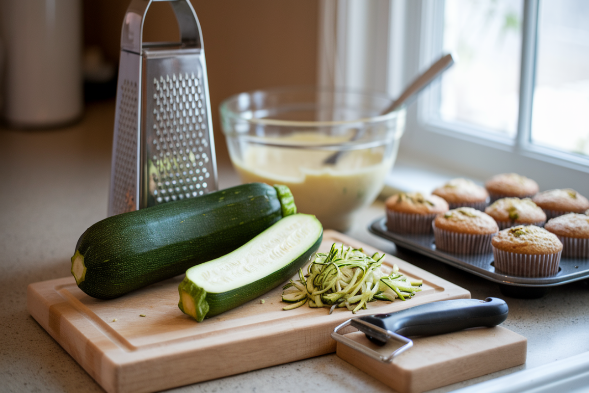 Do You Peel Zucchini Before Grating for Muffins?