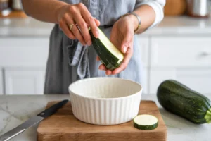 Do you peel zucchini for baking