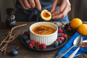 How to make a crème brûlée top