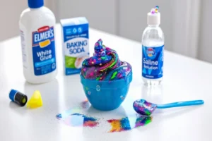 How to make 3 ingredient slime