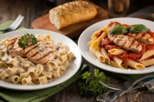 Difference between Chicken Alfredo and Chicken Pasta