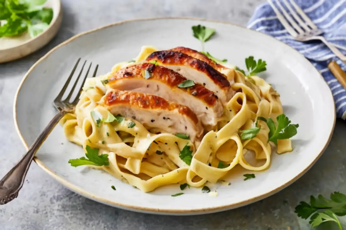 Easy Chicken Alfredo Recipe