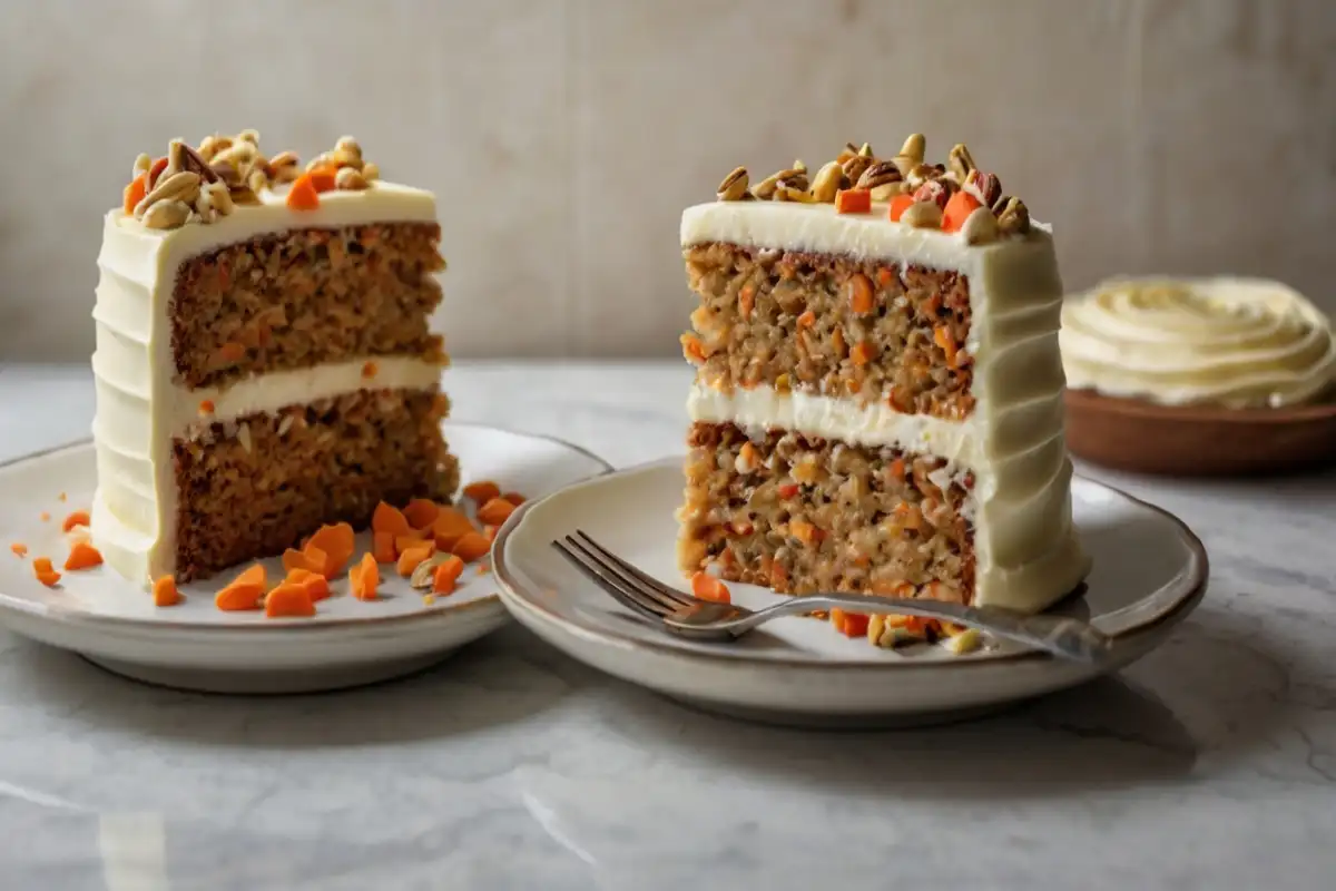 Is carrot cake healthier than regular cake