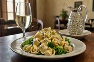 What to eat with Tortellini Alfredo