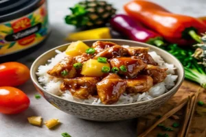 Sweet Hawaiian Crockpot Chicken