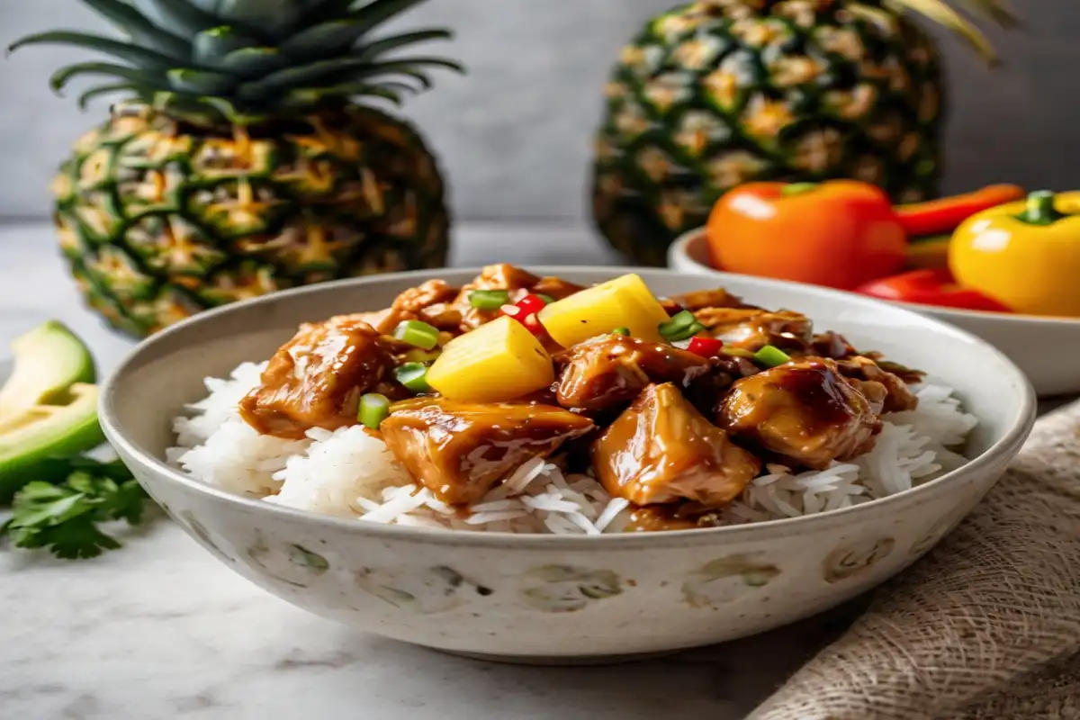 Sweet Hawaiian Crockpot Chicken