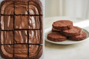 Difference between brownies and brownie cookies