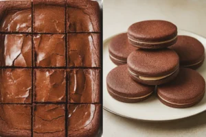 Difference between brownies and brownie cookies