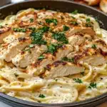 Chicken Fettuccine Alfredo recipe