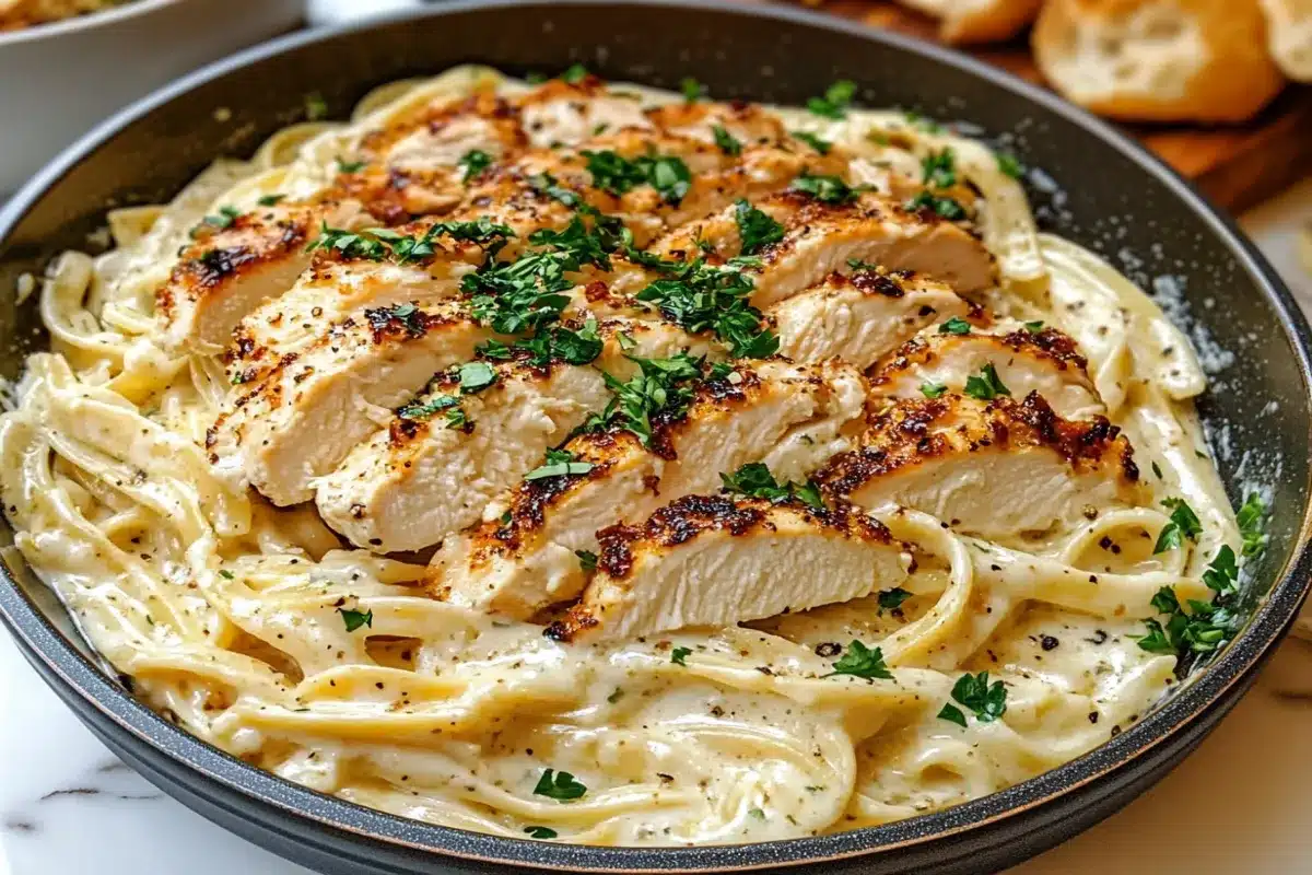 Chicken Fettuccine Alfredo recipe