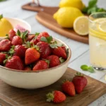 strawberries lemonade recipe