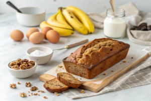 4-Ingredient Banana Bread recipe